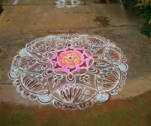 Rangoli: Friday rangoli