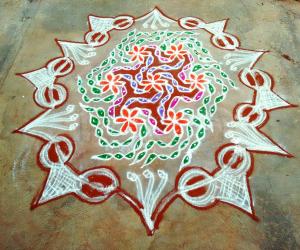 Rangoli: Marghazli Rangoli