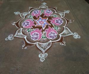 Rangoli: Marghazli Rangoli