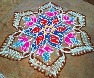 Rangoli: Margazhi rangoli
