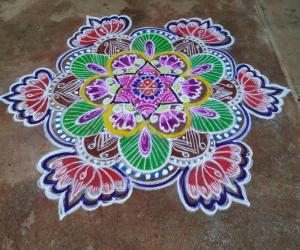 Margazhli rangoli