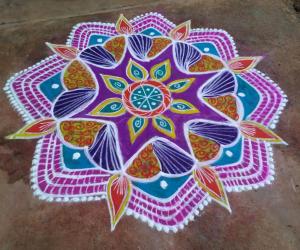 Margazhi rangoli