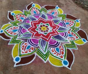 Margazhli rangoli