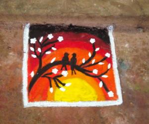 Rangoli: Marghali kolam