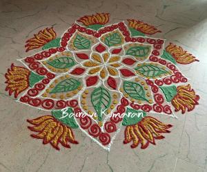 Daily rangoli