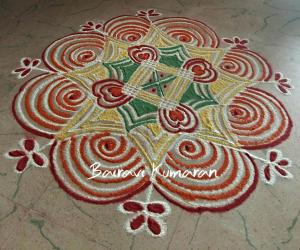Daily rangoli