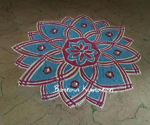 Daily rangoli