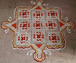 Daily rangoli