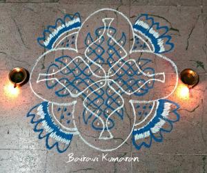 Rangoli: My daily rangoli 