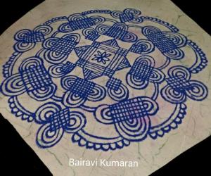 Rangoli: Navaratri day 2