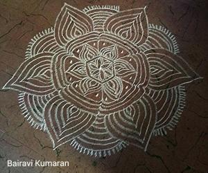 Rangoli: Friday kolam
