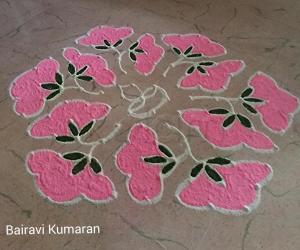 Rangoli: Kaarthigai kolam