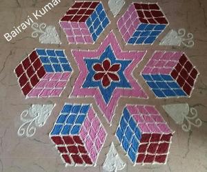 Daily rangoli