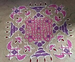 Rangoli: Daily rangoli