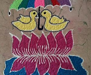 Daily rangoli