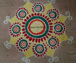 Rangoli: Daily rangoli
