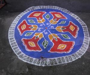 Rangoli: MARGAZHI KOLUM 23-12-2016