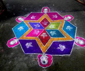 Margazhi kolam  08-01-2017