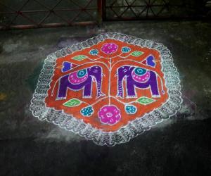 MARGAZHI KOLAM 09-01-2017