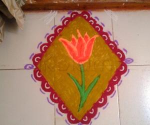 Rangoli: Flower Rangoli :-)