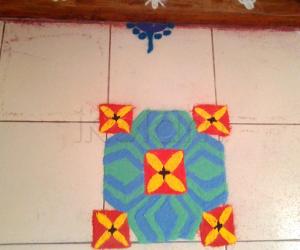 Rangoli: Tile Rangoli