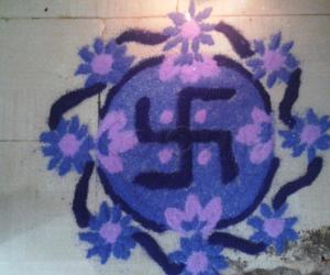 Rangoli: Simple rangoli