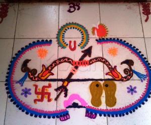 Rangoli: Sri Rama Navami
