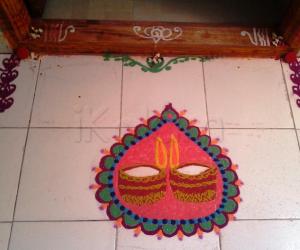Rangoli: Friday Kolam
