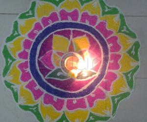 Rangoli: Margazhi - Day 9