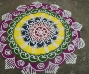 NEW YEAR RANGOLI