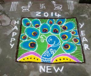 Rangoli: New Year Rangoli