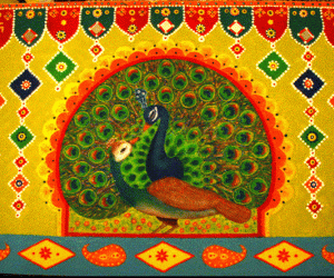 PEACOCK & HEN 