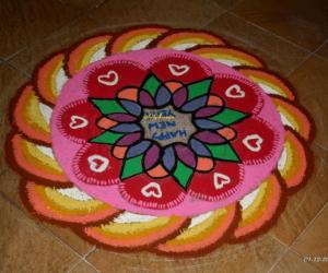 New Year Rangoli