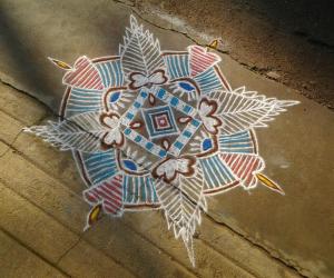 Rangoli: kolam