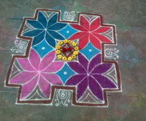 color kolam
