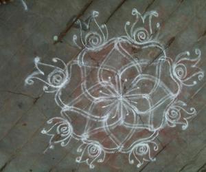 simple daily kolam