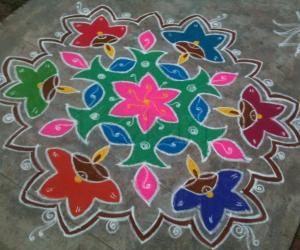 pongal kolam