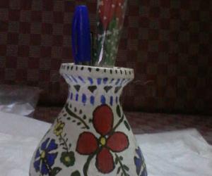 my first  pot painting 