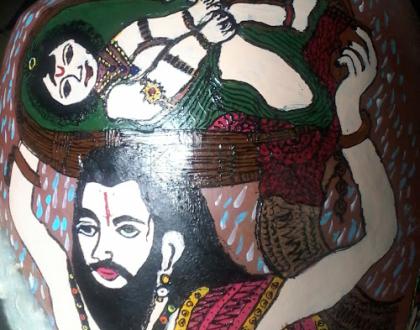 Pot painting Vasudevar