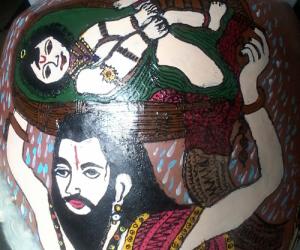 Pot painting Vasudevar
