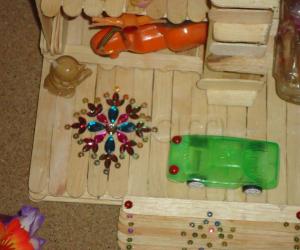 stick house rangoli
