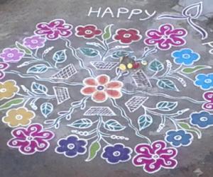 Pongal rangoli -2