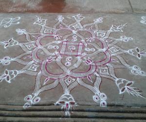 Friday kolam