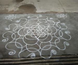 Star rangoli