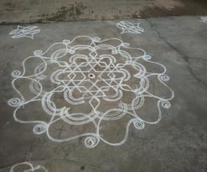 Star kolam