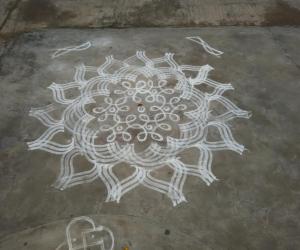Rangoli: Chikku rangoli