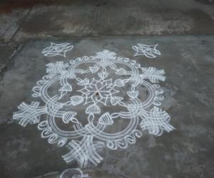 Deepam with star