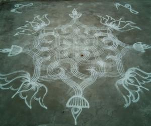 Simple kolam