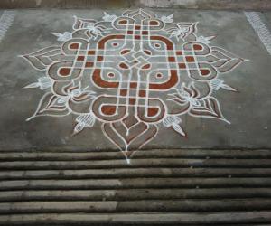 Rangoli: Friday kolam