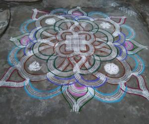 Rangoli: Friday rangoli